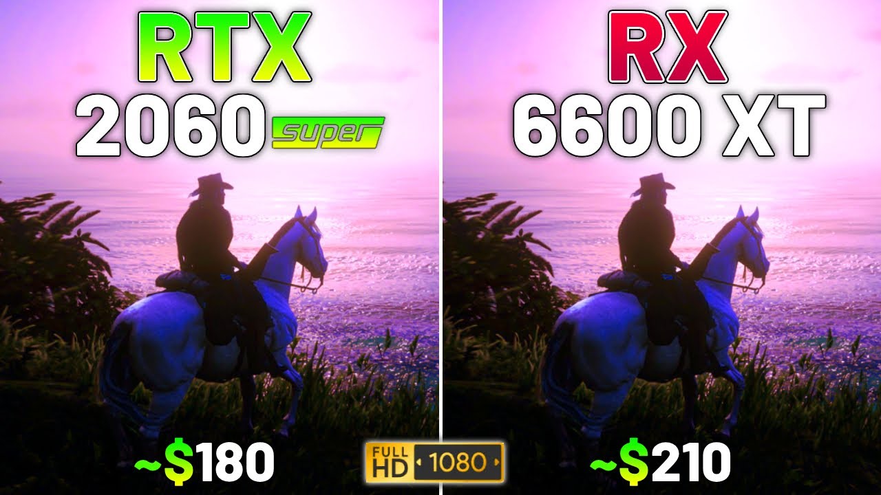 10 Games on RTX 2060 SUPER vs RX 6600 XT in 2023 - 1080p - YouTube