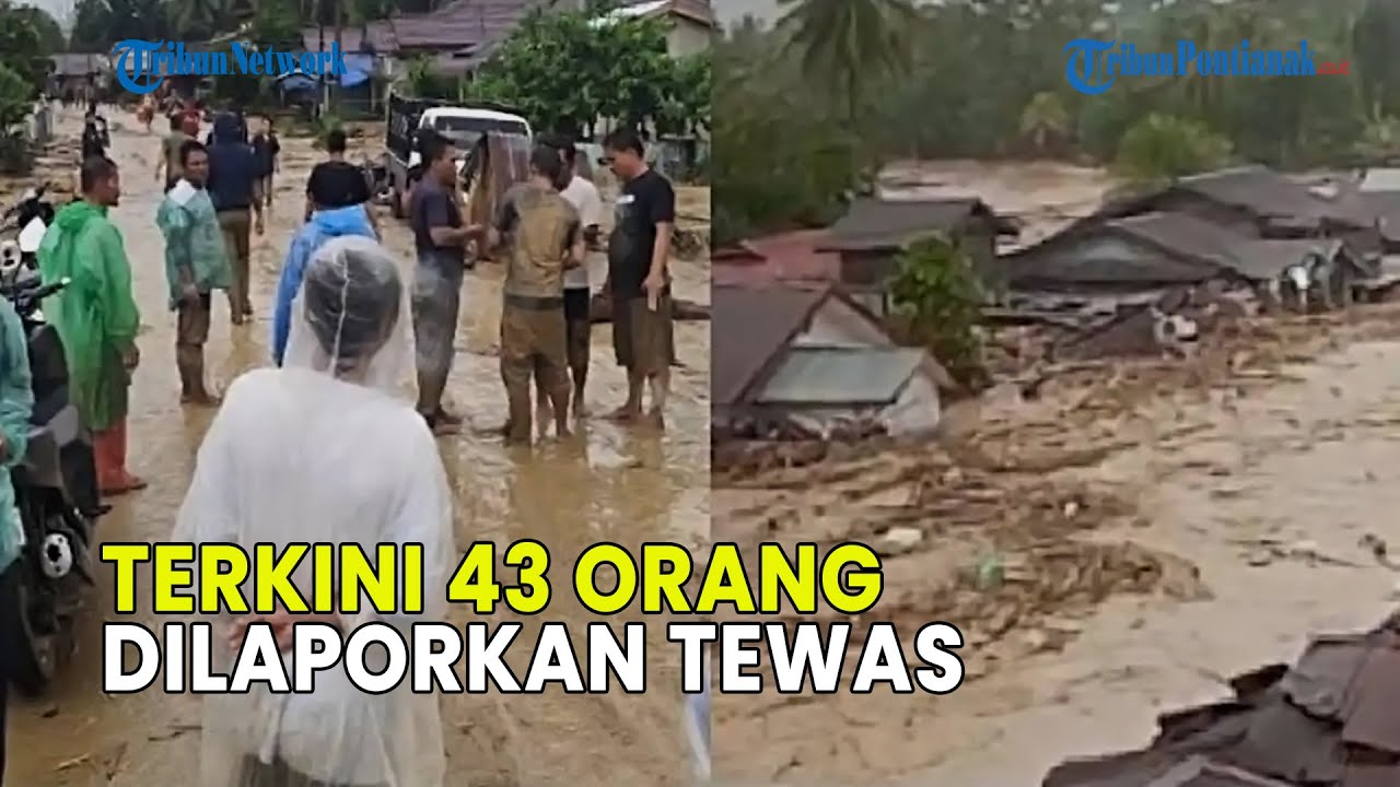 TERBARU❗ KORBAN TEWAS BENCANA ALAM DI SUMUT MASIH TERUS BERTAMBAH