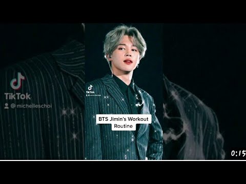 BTS Jimin's workout