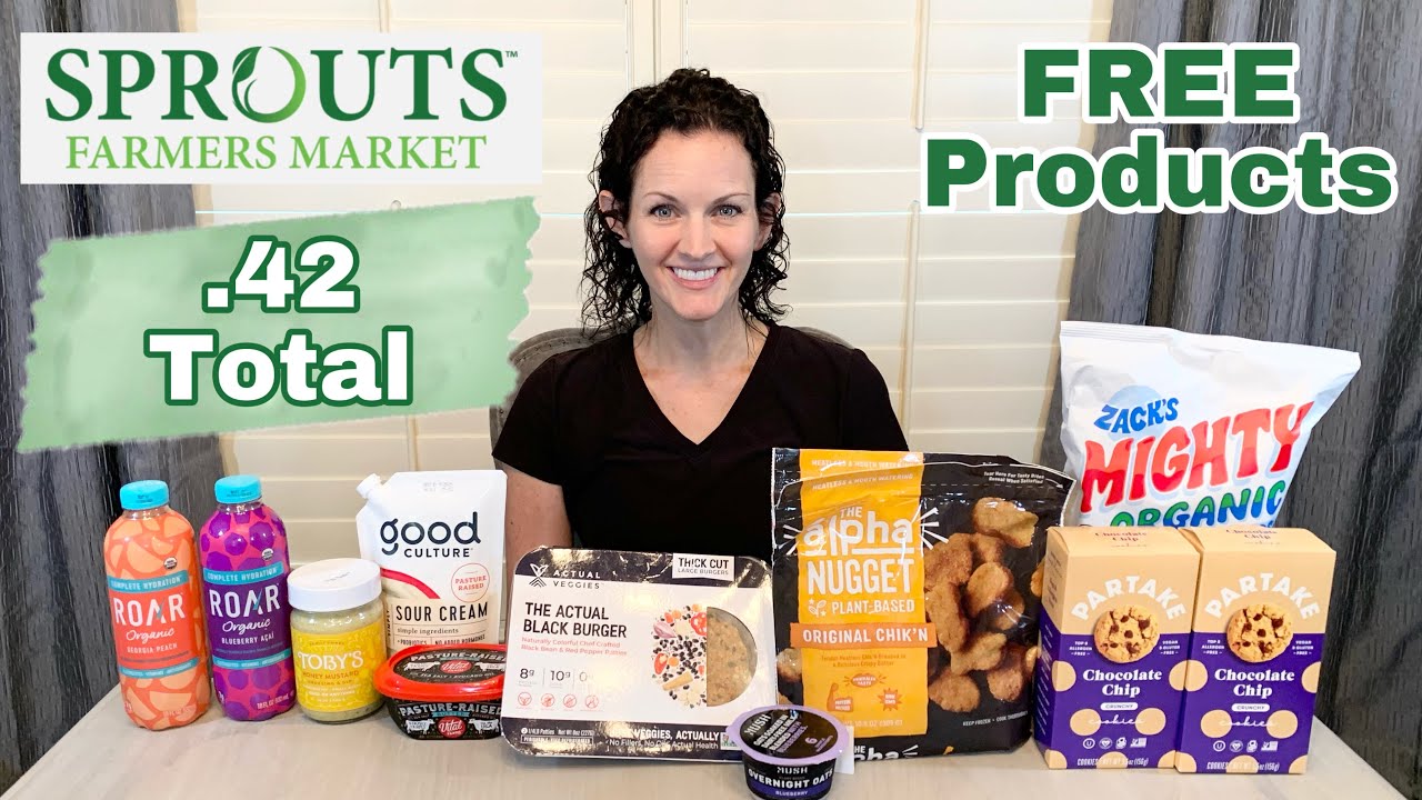 Sprouts Deals 50 in Products Only .42 Total How to Join the