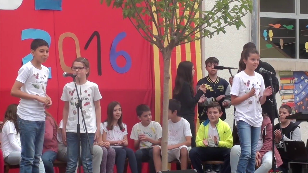 Escola Puig d'Arques - Gran final de la lliga de glosa 2016 (1a part) -