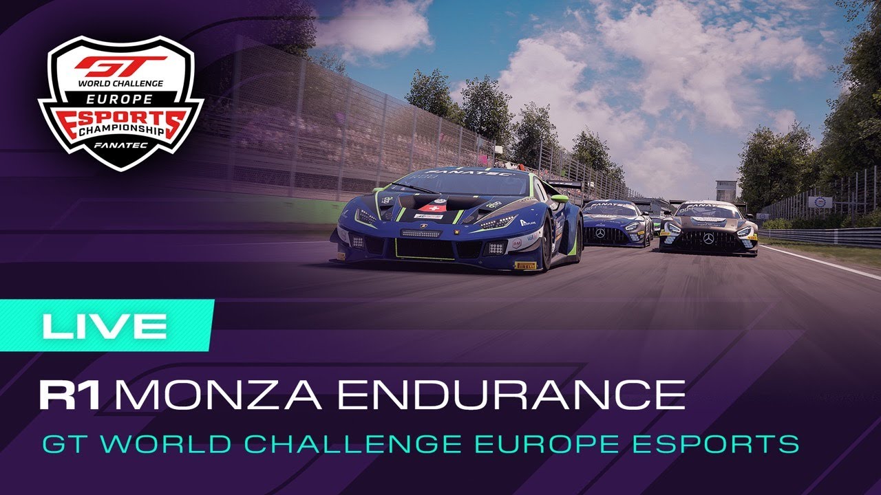 ROUND 1 MONZA ENDURANCE E-SPORTS GT WORLD CHALLENGE EUROPE