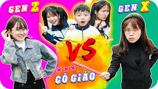 Cô Giáo Gen Z vs Cô Giáo Gen X - Ai Tốt Hơn ♥ Min Min TV Minh Khoa