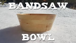 Bandsaw Bowl