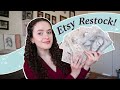 ETSY RESTOCK!!! Bringing back past author portraits!