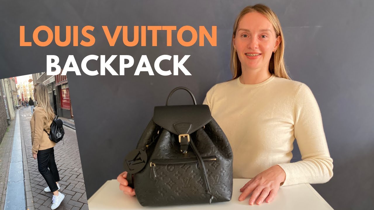 LOUIS VUITTON MONTSOURIS BACKPACK REVIEW, MOST USED BAG OF 2021