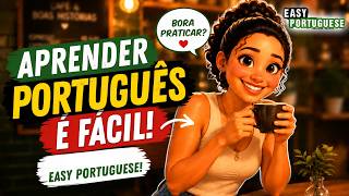 Learning Portuguese at a Coffee Shop | Aprendendo Português na Cafeteria