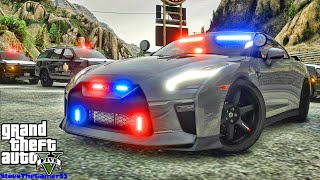 Playing GTA 5 As A POLICE OFFICER Supercars Sunday Patrol| GTA 5 Lspdfr Mod| 4K