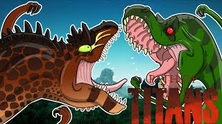 |Path of Titans| ACROCANTHOSAURUS stomps to Gondwa! screenshot 4