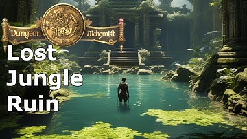 Dungeon Alchemist - Jungle Ruin - TTRPG Battle Map | CMDR_Aconite