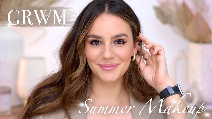 GRWM: Long Lasting SUMMER MAKEUP : Low Buy JULY, Working out, Summer Life + New Releases?!