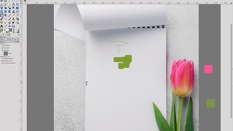 Sampling colours in Gimp