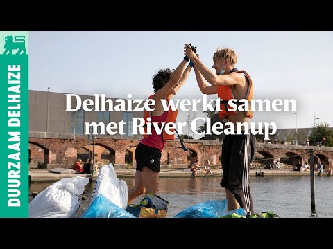 Delhaize werkt samen met River Cleanup