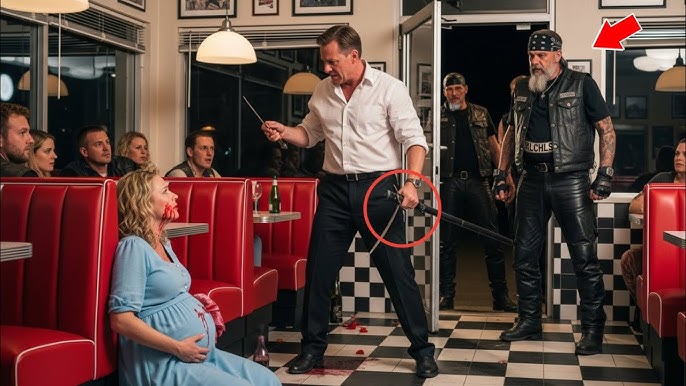 No One Dared to Stop the Billionaire CEO Beating His Pregnant Wife — Until  the Bikers Walked In - YouTube