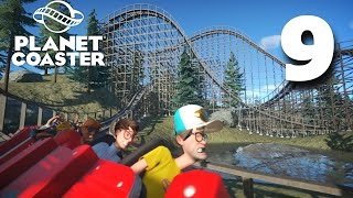 Planet Coaster Lets Play Hard Mode Ep. 9 Tonerre De Bois