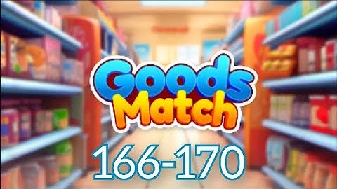 Goods 3D Match Sort Puzzle Gameplay Walkthrough Level 166-170