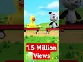 Donkey  monkey and duck fun  15 million views 2 hours ago viral trending shorts