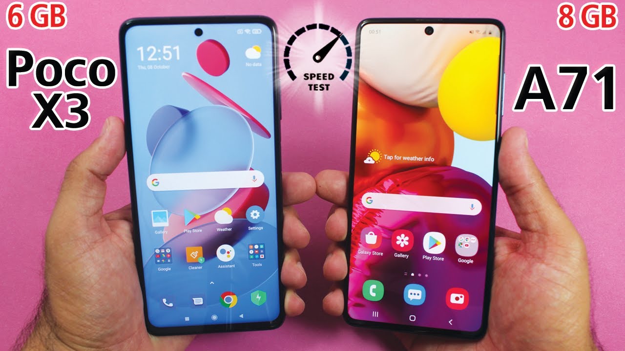 Xiaomi Poco X3 Pro Vs Samsung A52