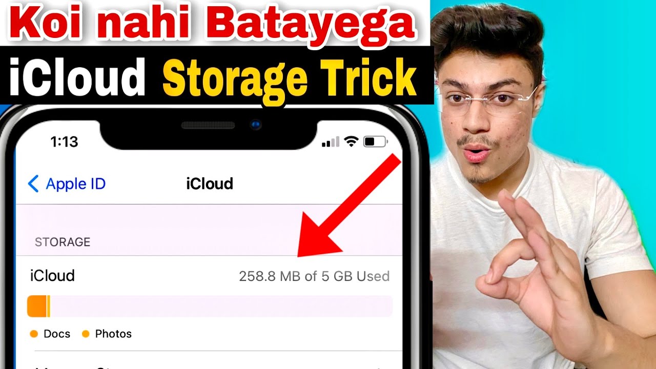 How to Manage icloud storage | icloud storage full problem hindi - YouTube