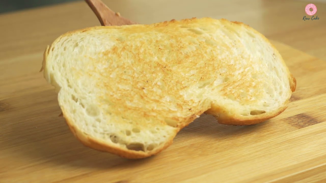 Shrimp Butter Bread for Breakfast | Raw Cake Recipe