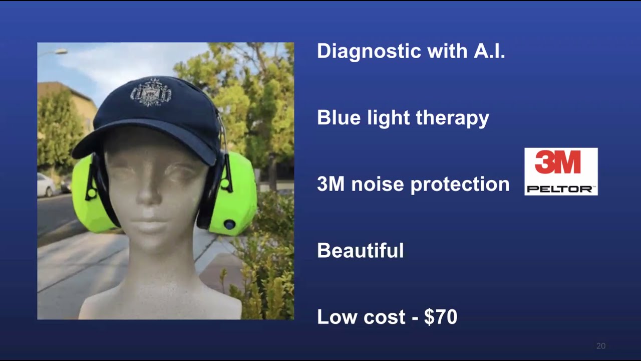 Leanne Fan Headphones for Detecting and Treating Midear Infections