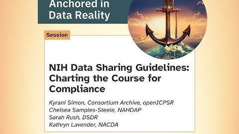 NIH Data Sharing Guidelines: Charting the Course for Compliance