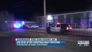 One dead after Christmas night shooting