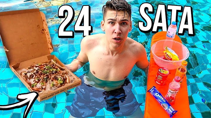 24 SATA U BAZENU CHALLENGE!! *prespavao sam*