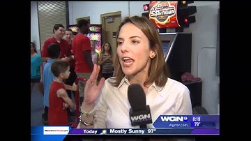 Under The Big Top and Kon on WGN News!