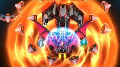 Galaxy Invaders: Alien Shooter - Level 176 (Hard) - Dark Fizard vs DARK IFRIT 🔥😈🔥