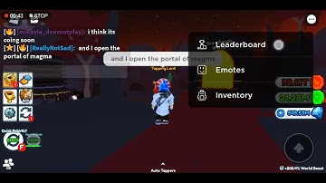 Tapping simulator I open the magma world with out spending a single coins