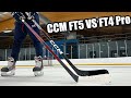 CCM Jetspeed FT5 Pro hockey stick vs FT4 Pro Review