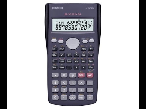 calculadora casio notação cientifica 