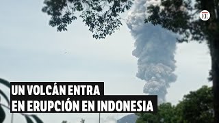 Indonesia:  monte Marapi entra en erupción | El Espectador