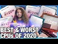 Best & Worst CPUs of 2020 (Gaming, Workstation, Coding, Overclocking, & Disappointment)