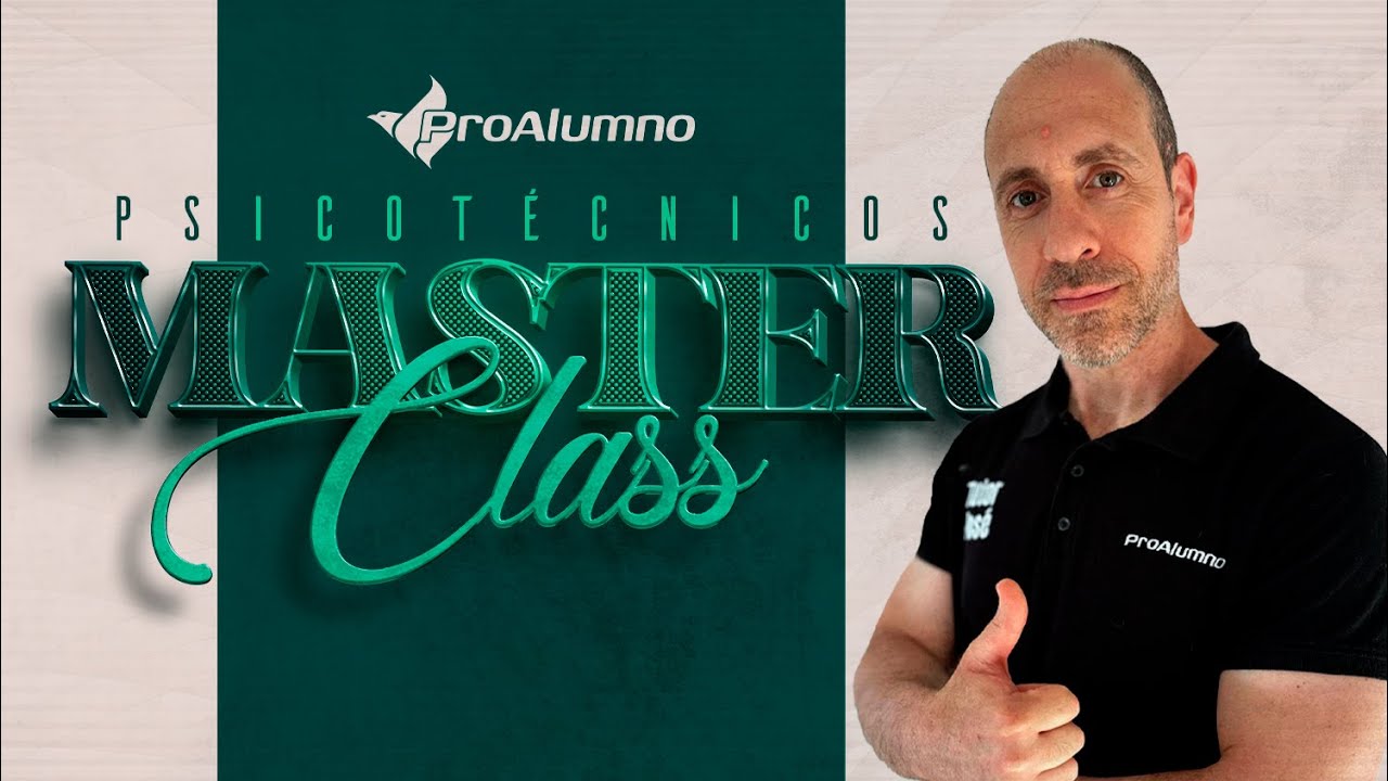 Master Class Psicotécnicos Guardia Civil ✅Todas las escalas.