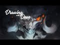 Value and Painting our Creature Sketch! Drawing with Dave Episode 15!