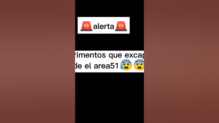 experimentos que excaparon de el área 51#2 #alerta #area51