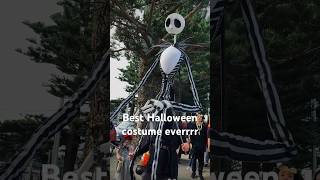 My Husband Makes Amazing Life Size Jack Skellington Puppet Costume and Steals Halloween!