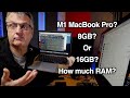 MacBook Pro M1 2021 8GB vs 16GB? Memory for Music Production