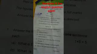 # semester4  aec english question paper by bbmku university 👍💯 screenshot 2