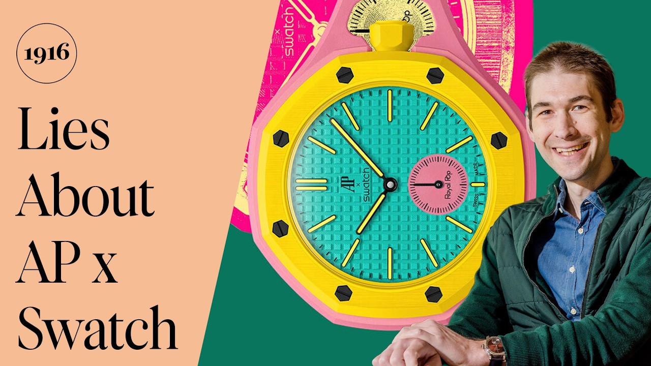 Lies Told About the Swatch x Audemars Piguet Royal Pop - YouTube
