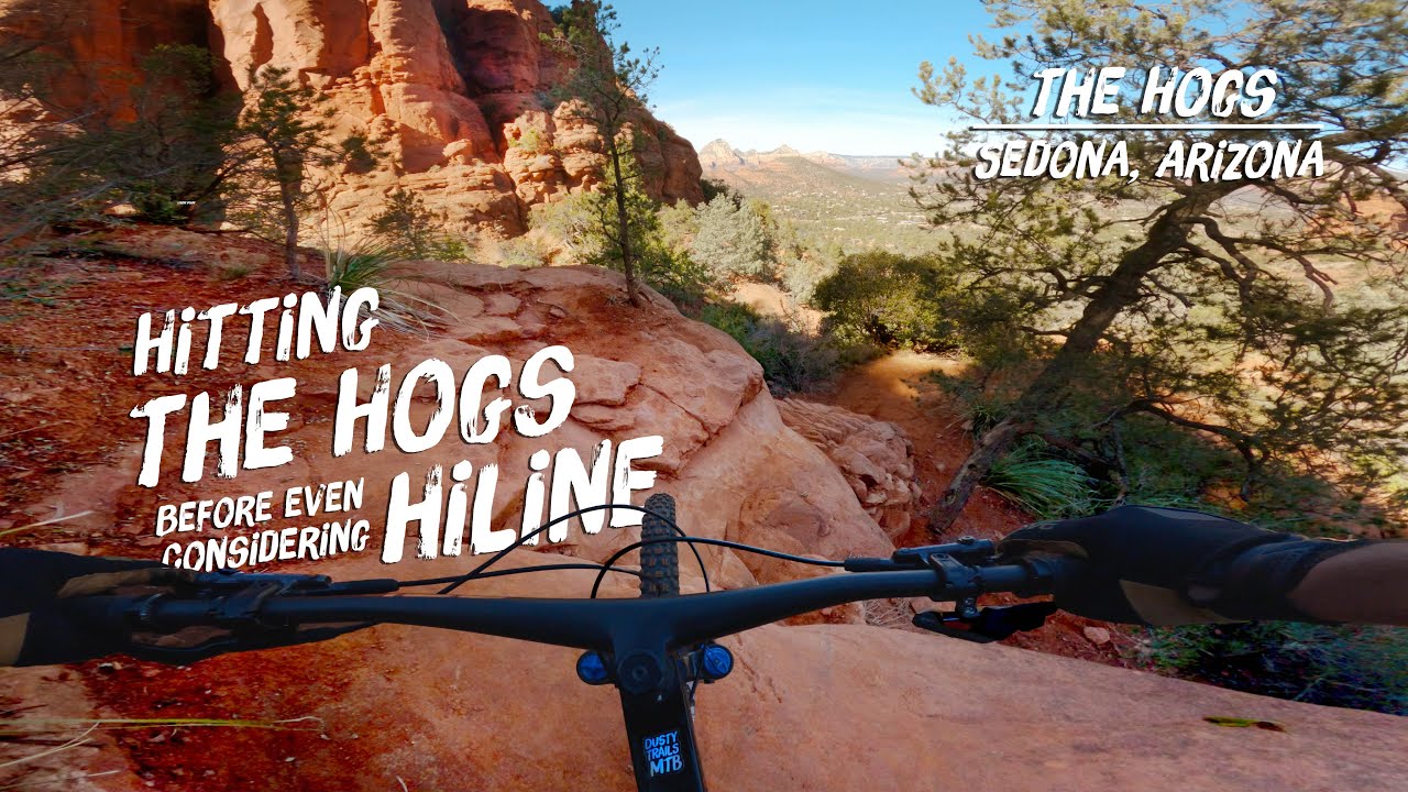A Dose of the Double Blacks Mountain Biking The Hogs in Sedona, AZ