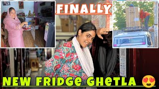 Finally आम्ही घेतला नवीन फ्रिज 😍👌 | खूप दिवसांनी पूर्ण Family सोबत 😇 | Rohit & Pradnya ❤️
