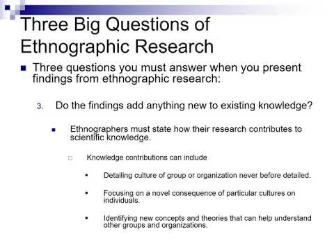 Video: Vad är en etnografisk uppsats?