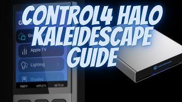 How To Use Control4 Halo Remotes with Kaleidescape