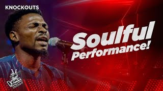 John - "Eye Adaba" | Knockouts | The Voice Nigeria Season 4