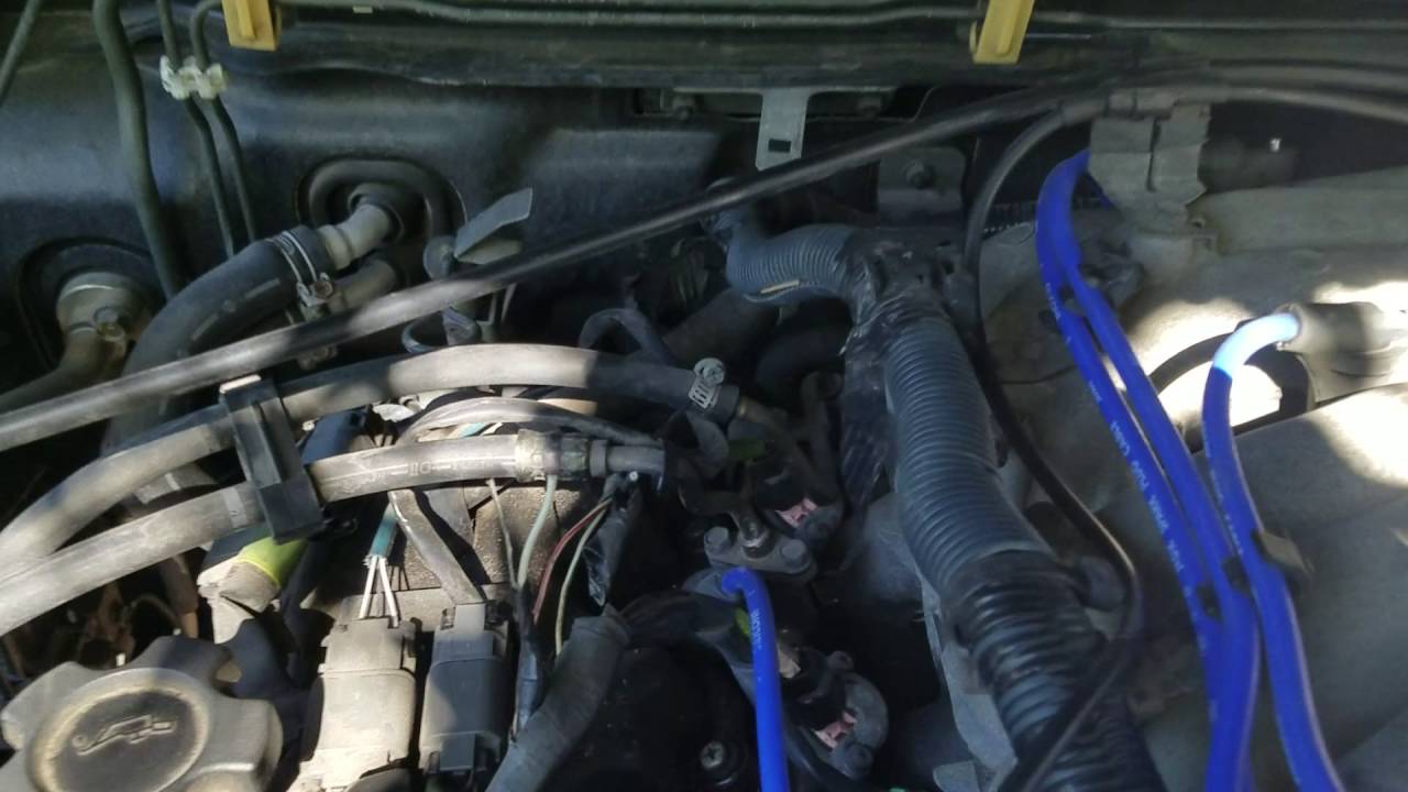 Nissan Pathfinder 3 3 Knock Sensor Relocation Part 1 Youtube