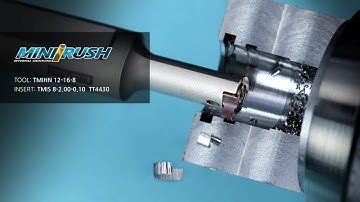 Advance, Very Small Diameter Internal Grooving: MINI-I-RUSH