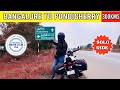 Bangalore to pondicherry on hunter 350  first solo ride  ep01